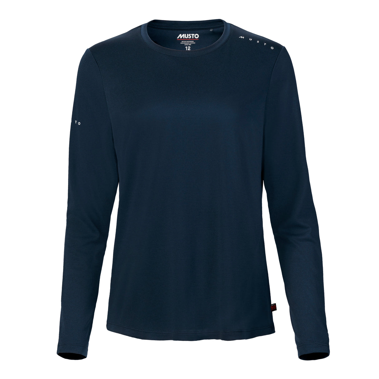 MUSTO WOMENS EVO SUNBASE LAYEROCK LS TEE