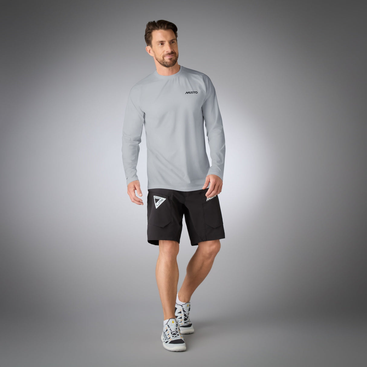 MUSTO LPX COOLING UV LS TEE
