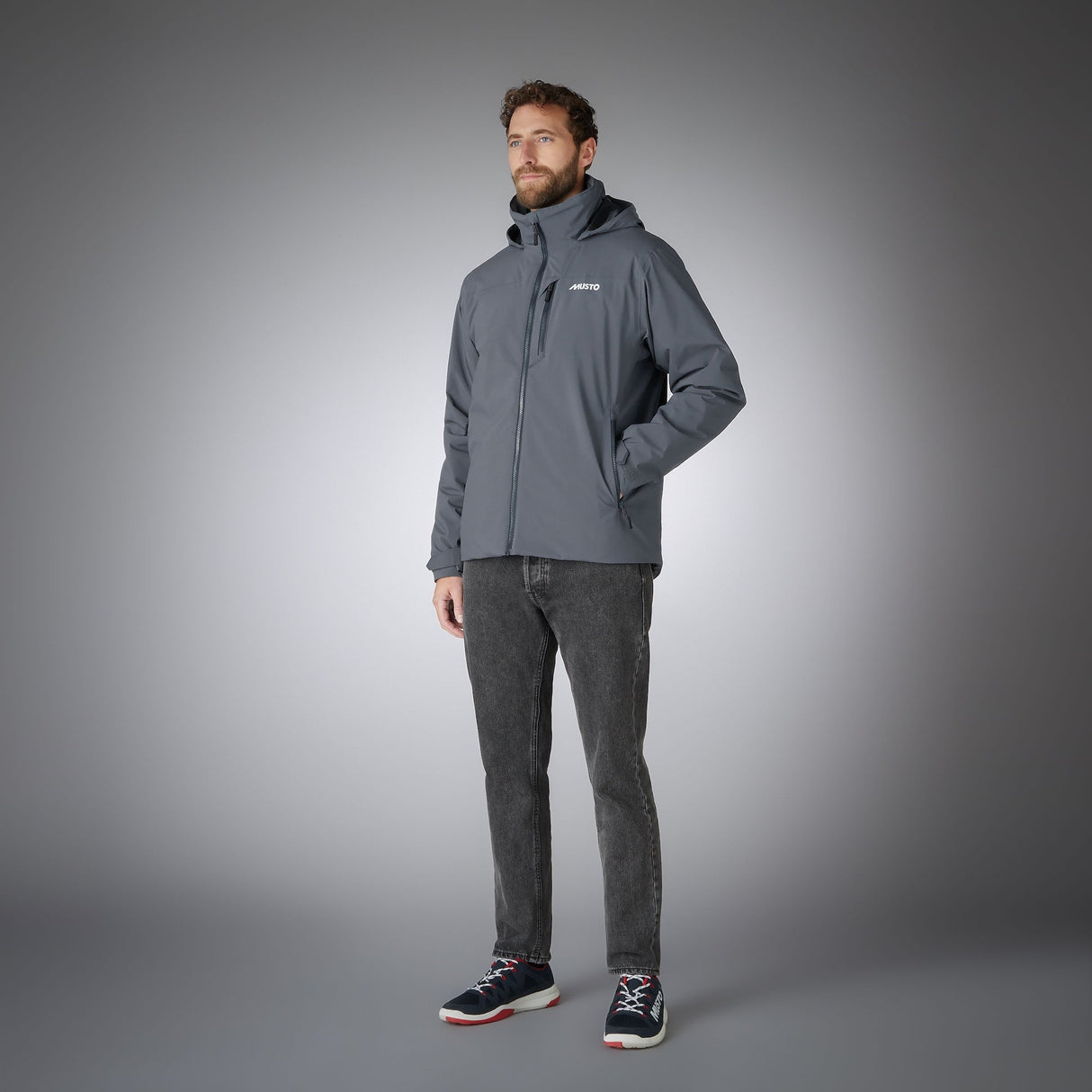 MUSTO BR1 PL MIDLAYER JKT
