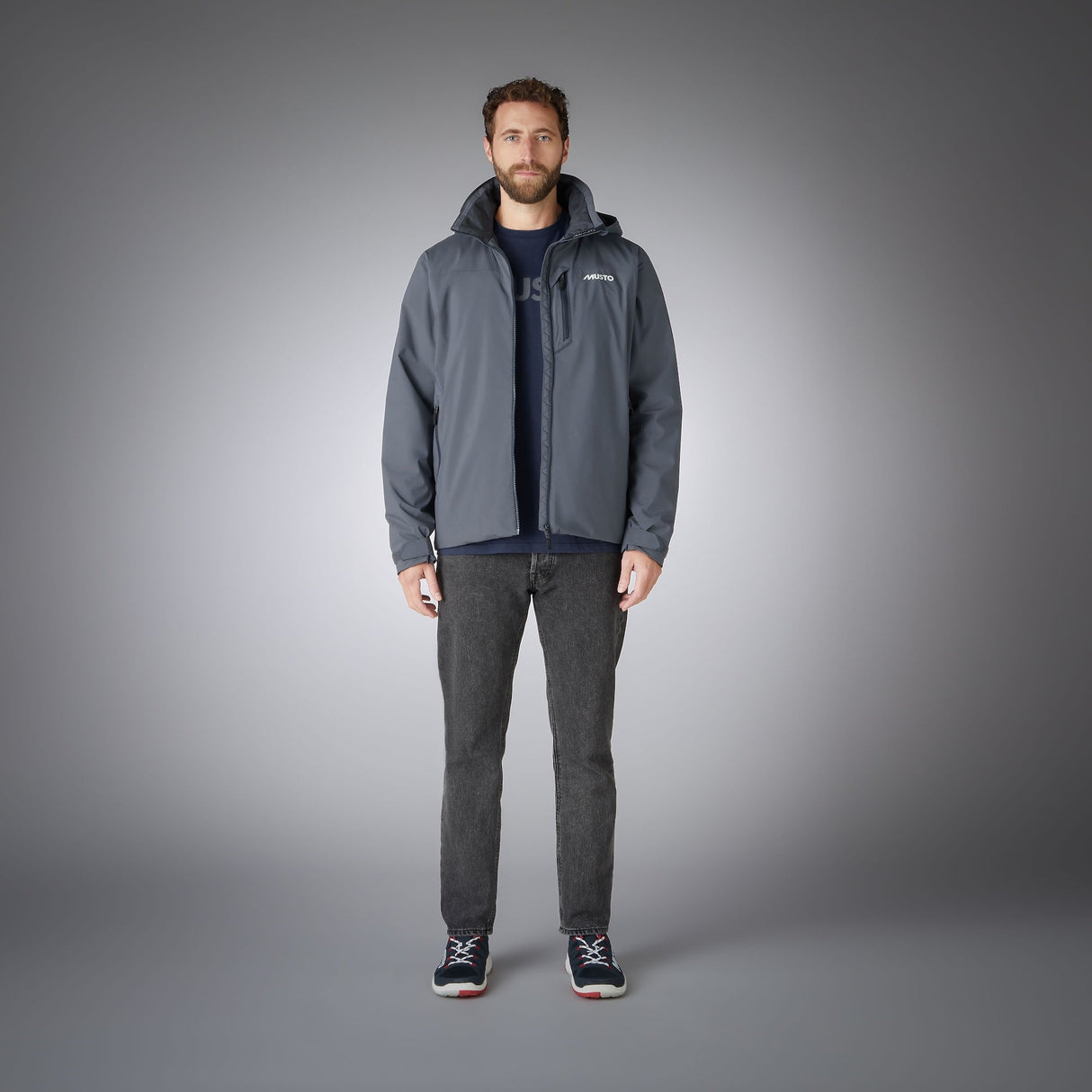 MUSTO BR1 PL MIDLAYER JKT