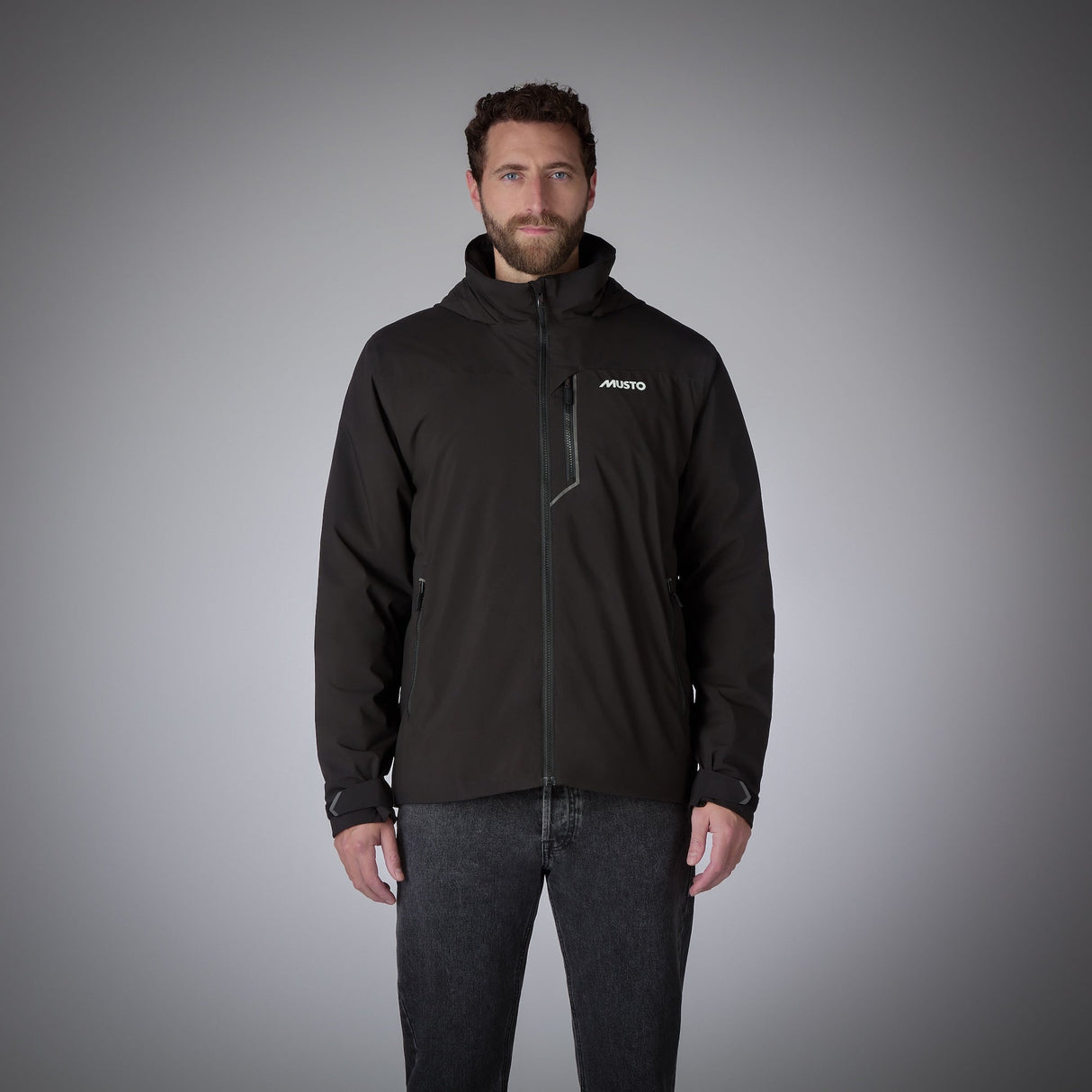 MUSTO BR1 PL MIDLAYER JKT