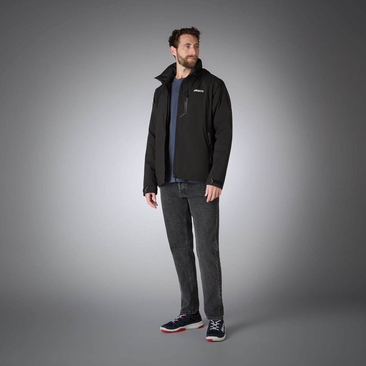 MUSTO BR1 PL MIDLAYER JKT