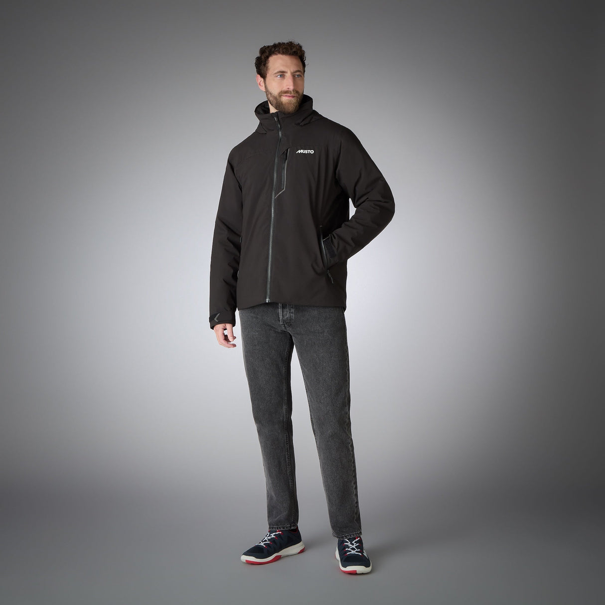 MUSTO BR1 PL MIDLAYER JKT