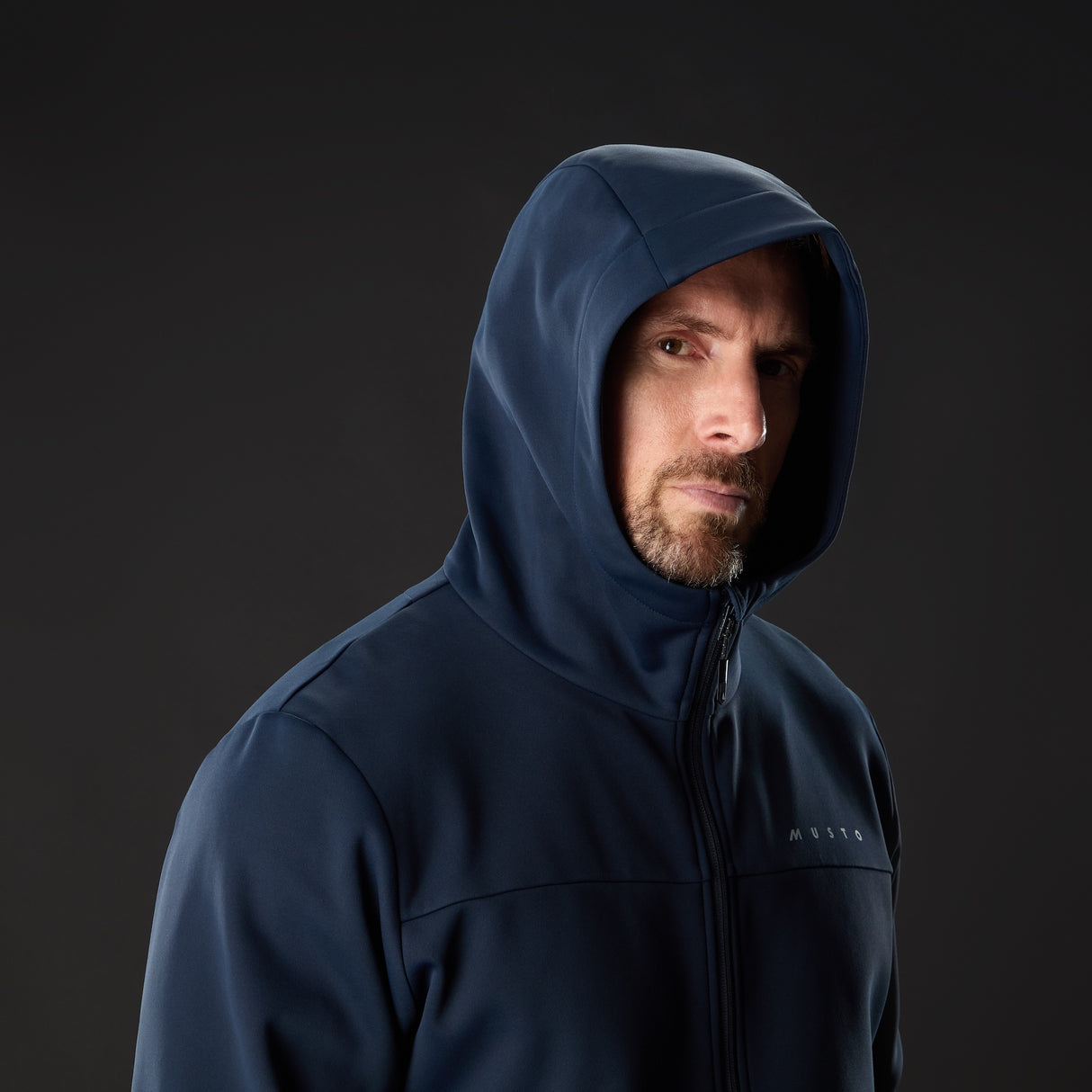 MUSTO EVO FULL ZIP HOODIE
