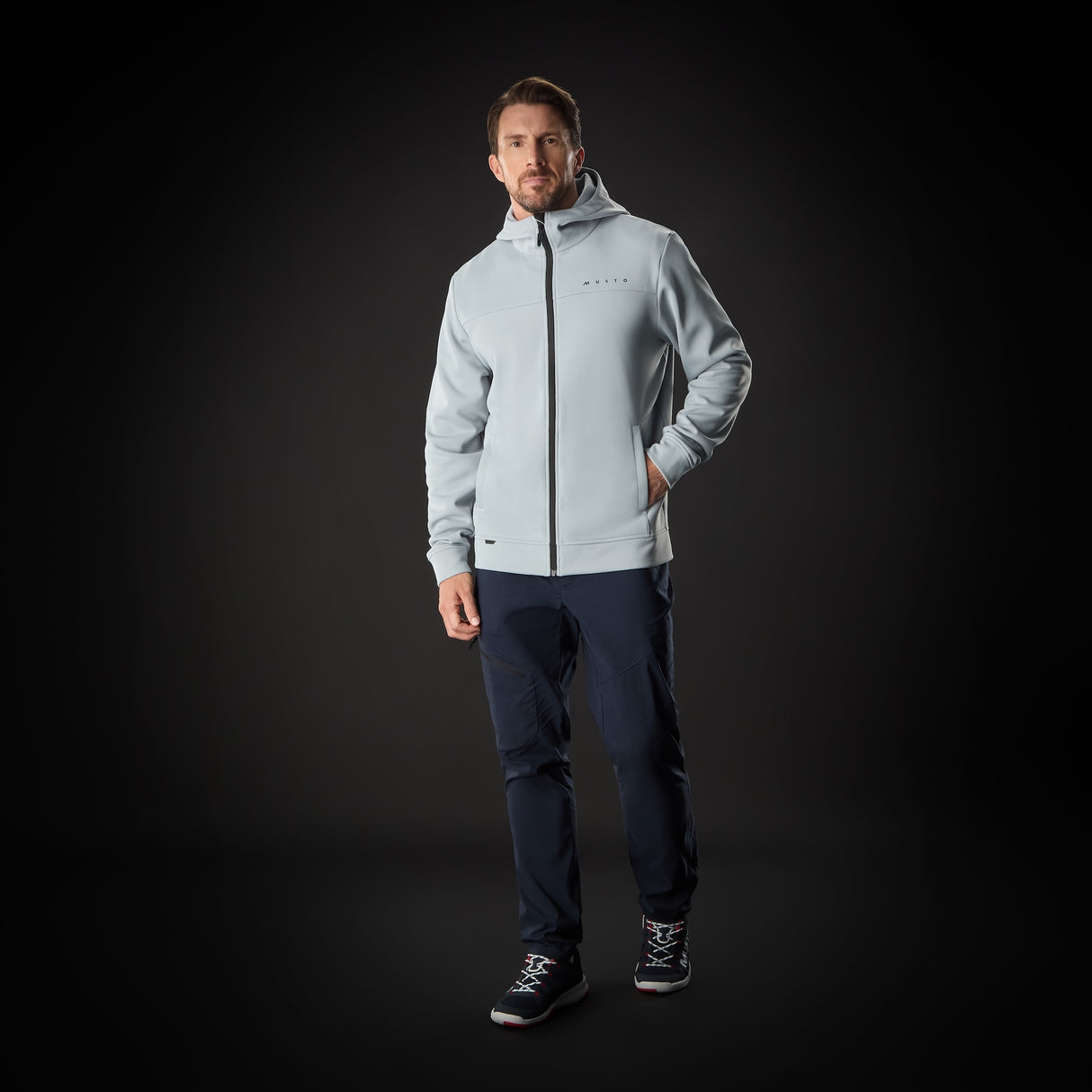 MUSTO EVO FULL ZIP HOODIE