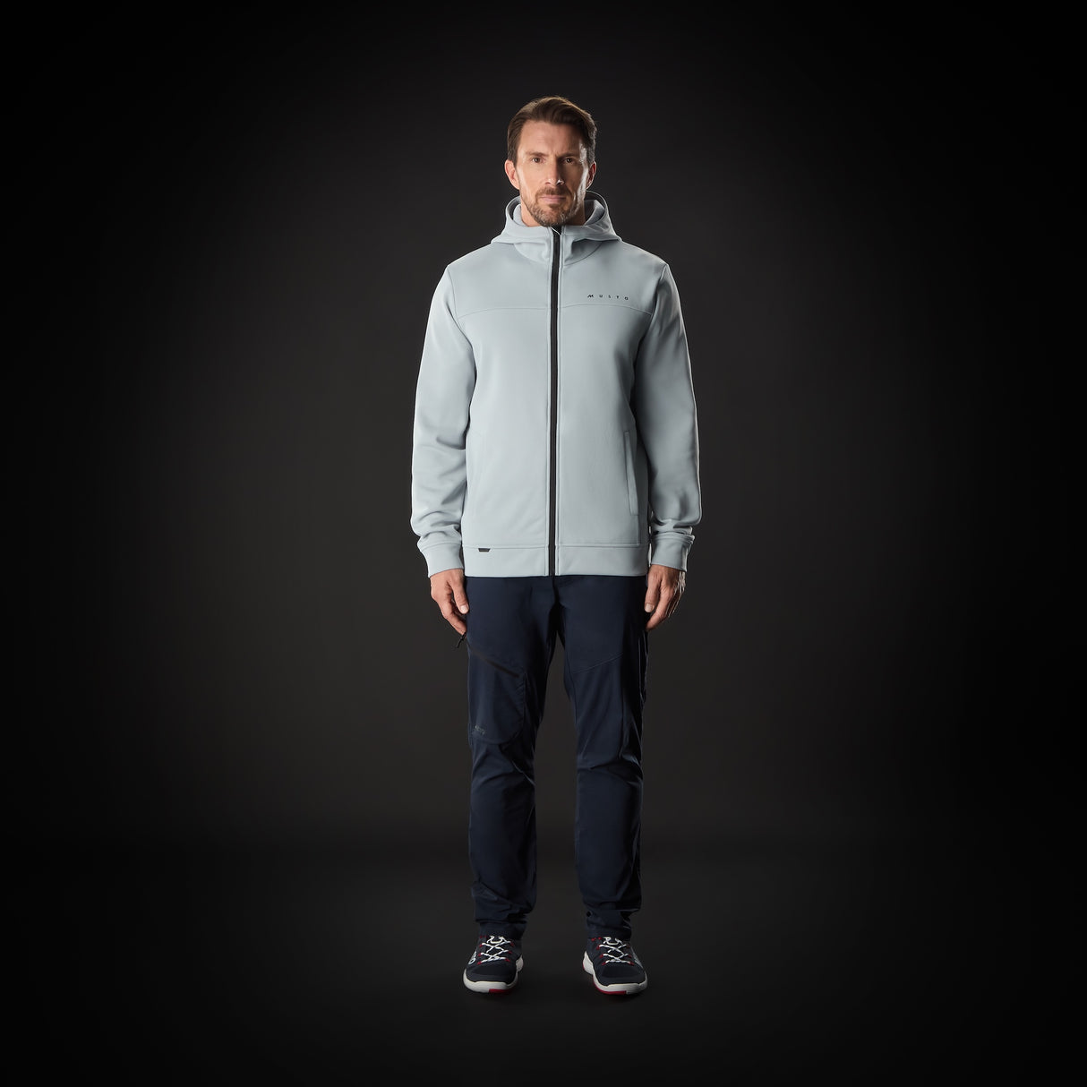 MUSTO EVO FULL ZIP HOODIE
