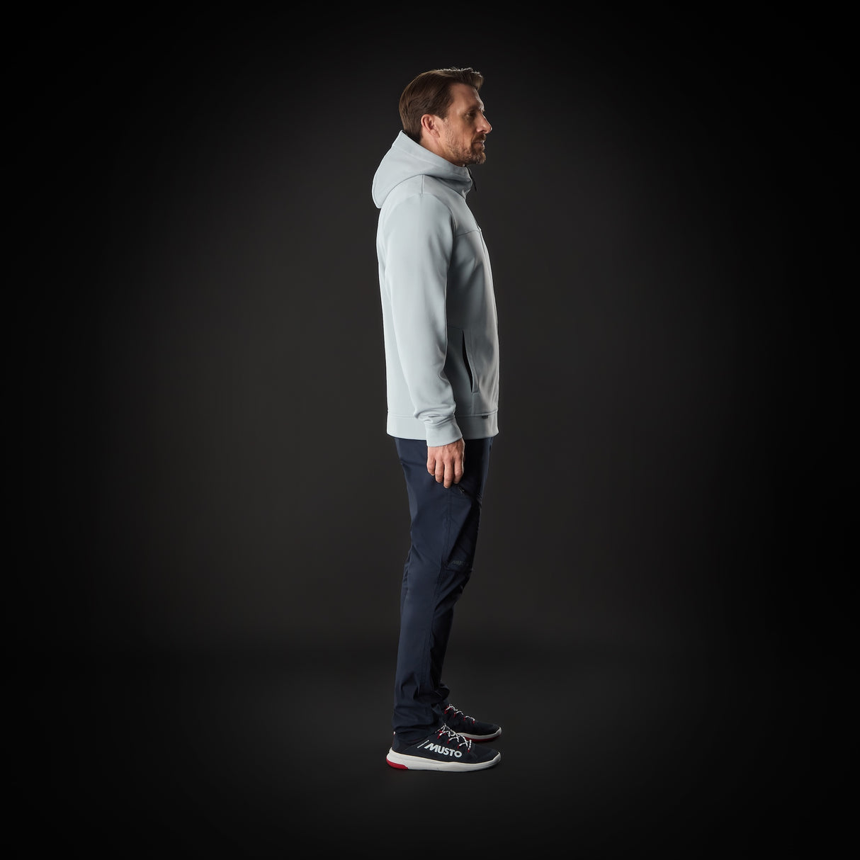 MUSTO EVO FULL ZIP HOODIE