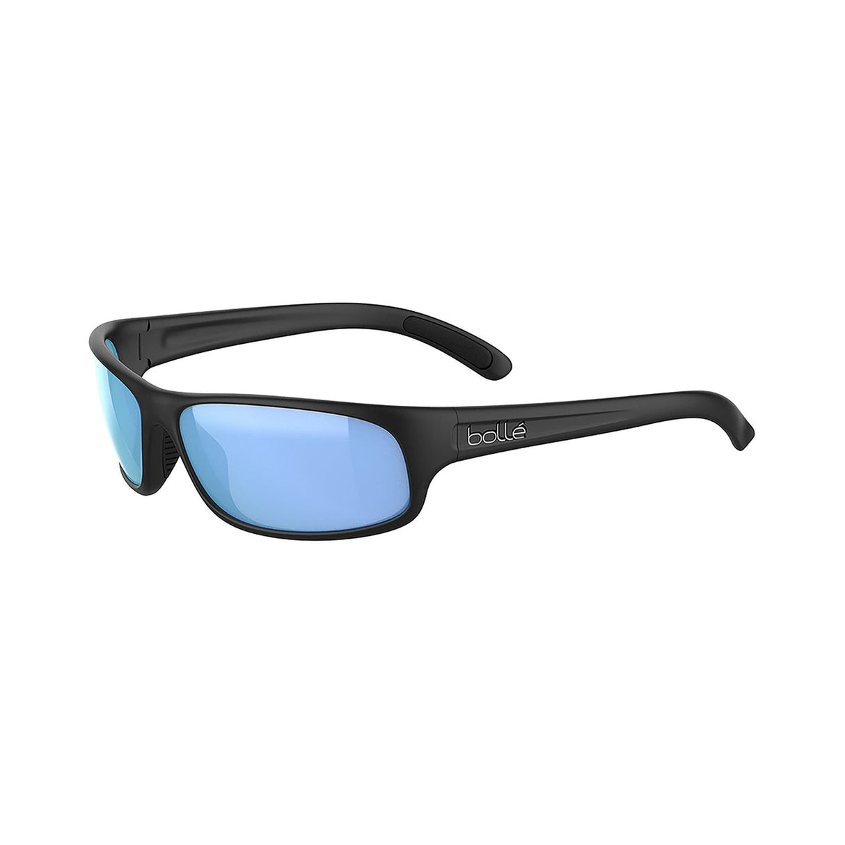 BOLLE ANACONDA Black Matte - Sky Blue Polarized