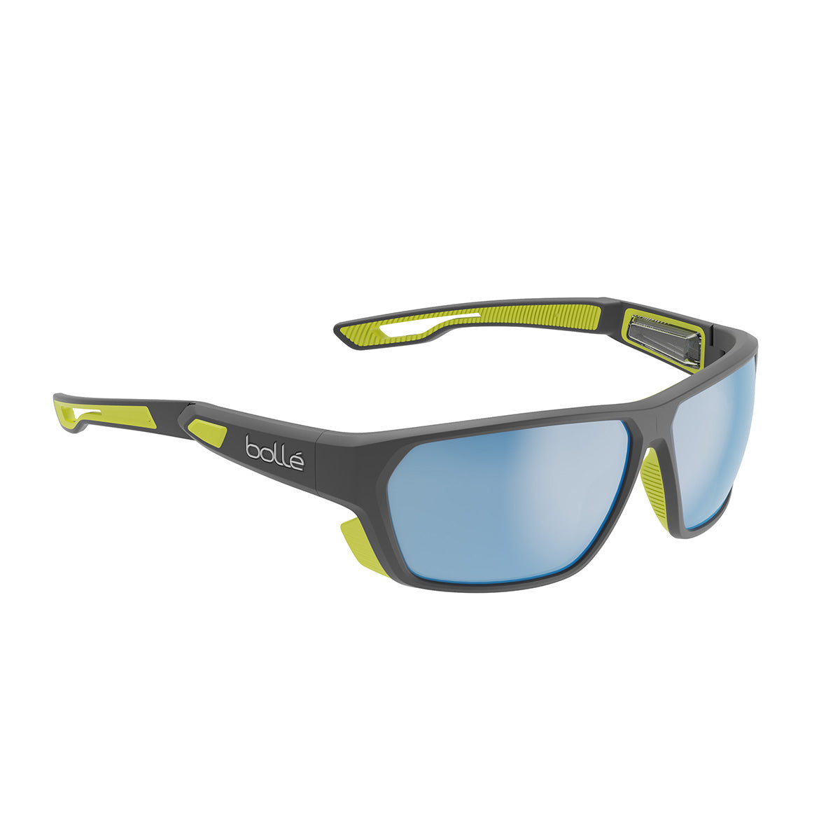 BOLLE AIRFIN Grey Matte Acid - Sky Blue Polarized