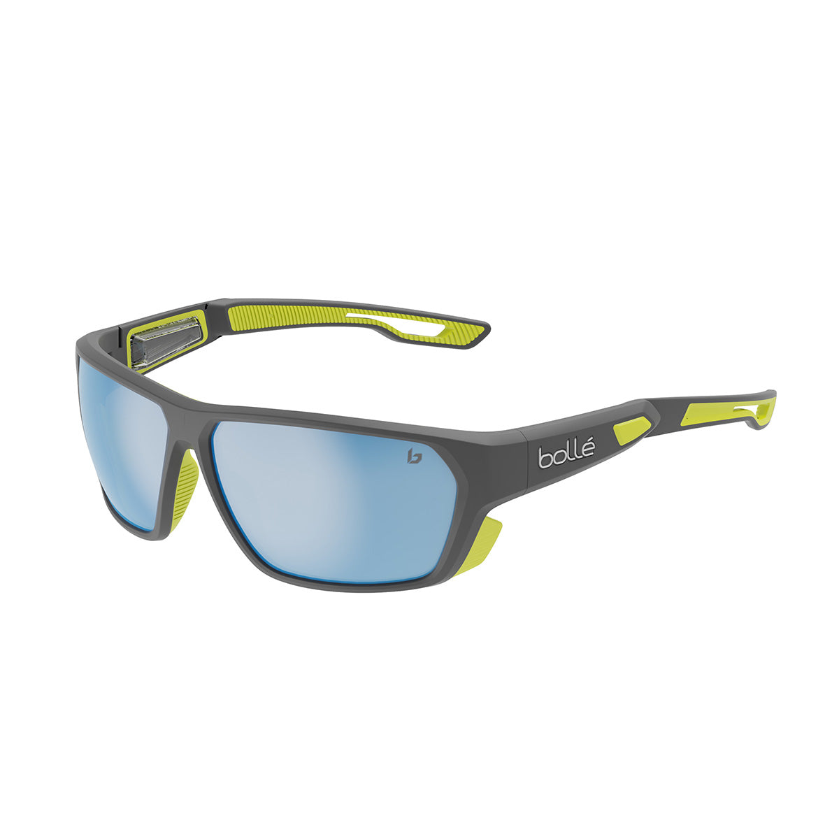 BOLLE AIRFIN Grey Matte Acid - Sky Blue Polarized