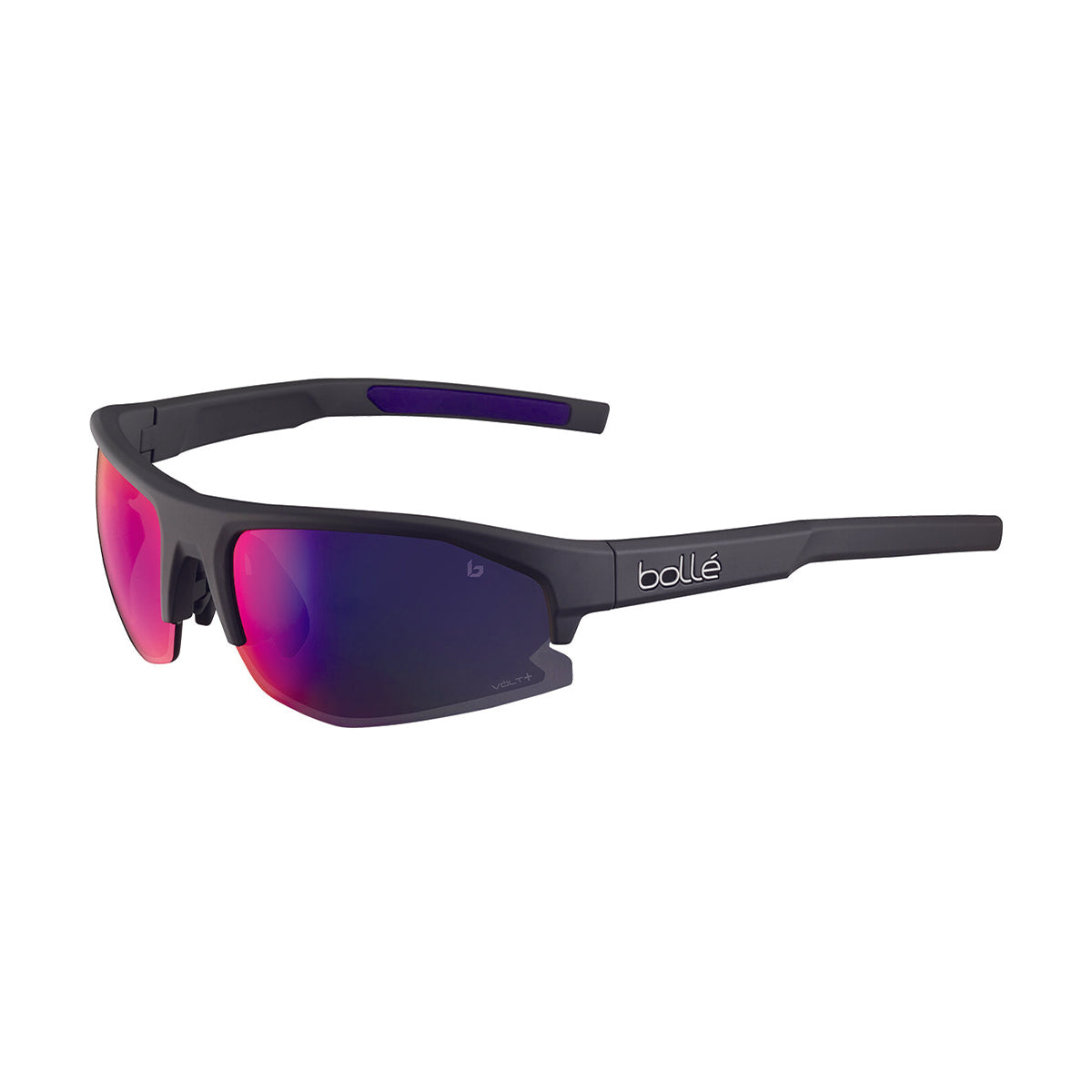 BOLLE BOLT 2.0 S Titanium Matte - Volt+ Ultraviolet Polarized