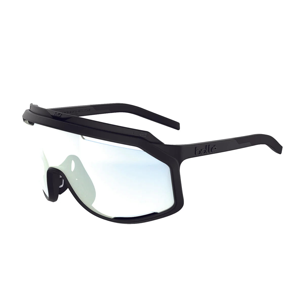 BOLLE CHRONOSHIELD Black Matte - Phantom Clear Green Photochromic
