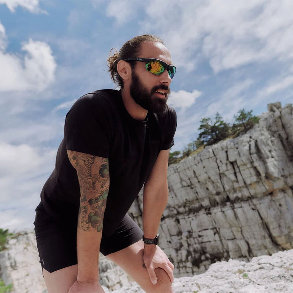 BOLLE VICTUS Black Frost - Phantom Clear Green Photochromic