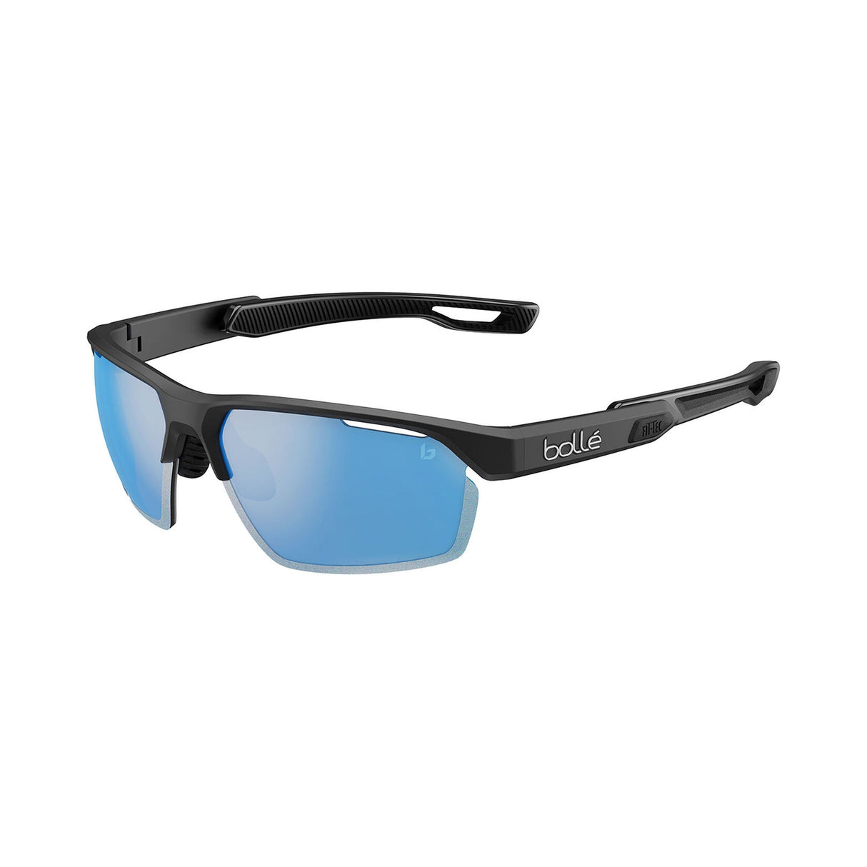 BOLLE VICTUS PRO Black Matte - Sky Blue Polarized