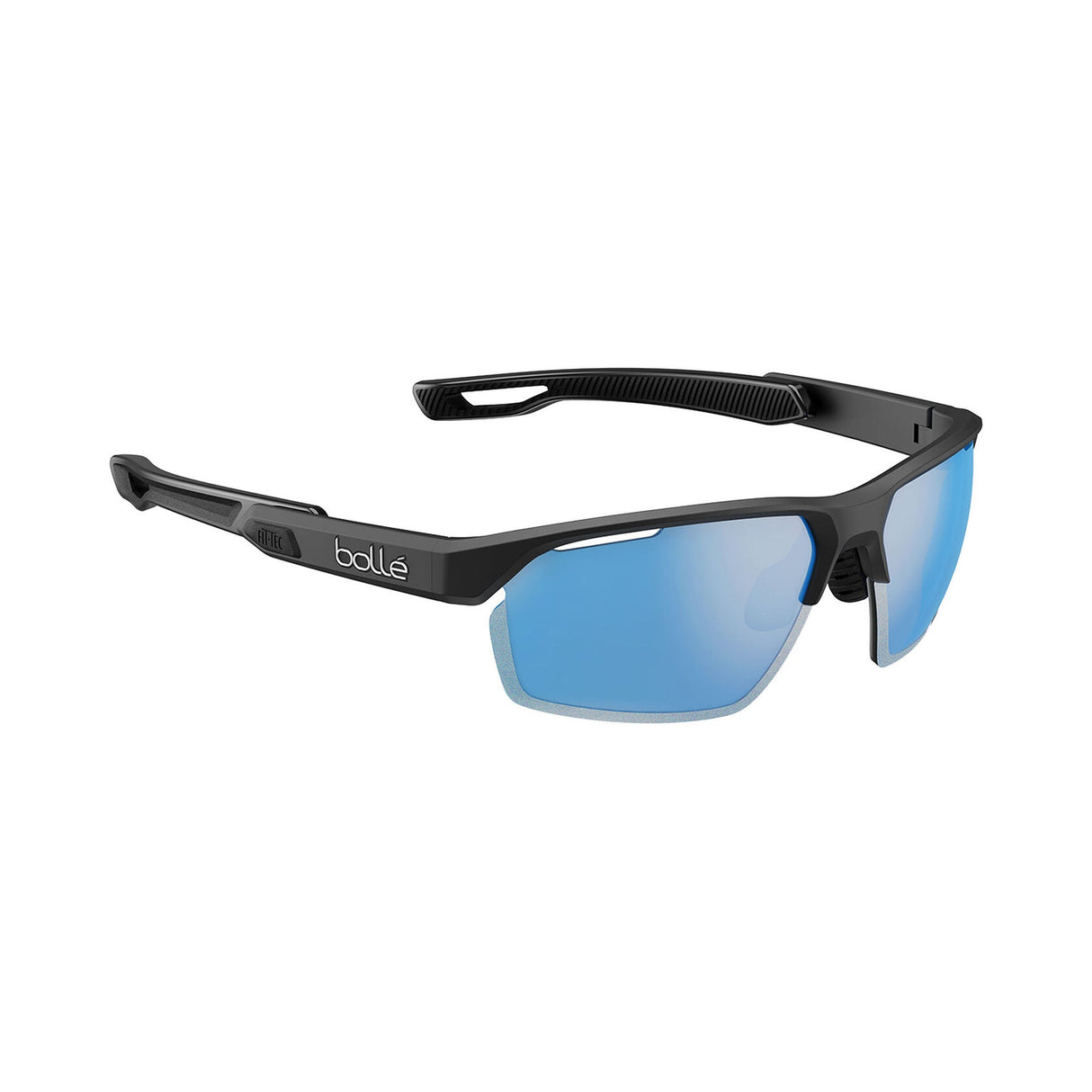 BOLLE VICTUS PRO Black Matte - Sky Blue Polarized