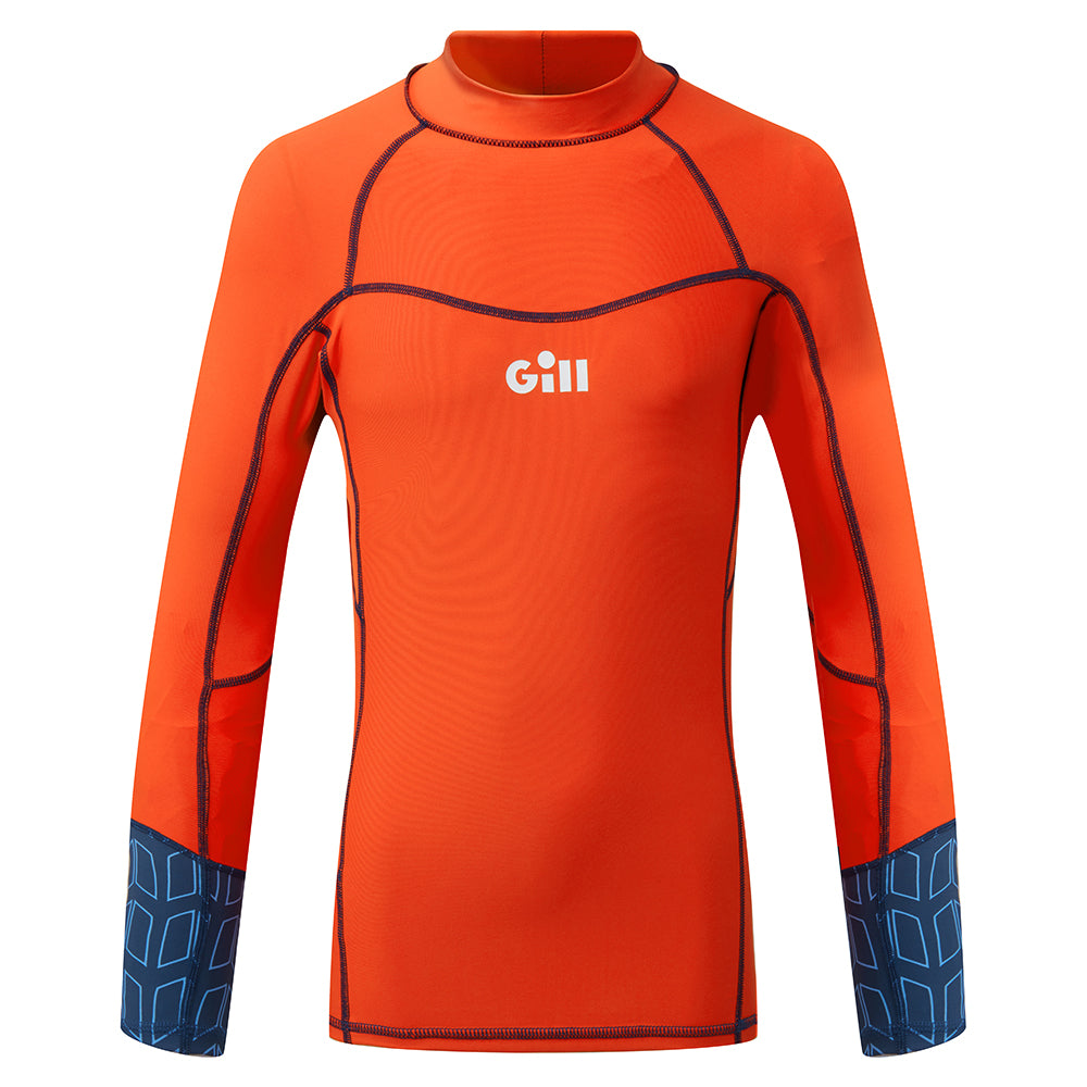 GILL Pro Rash Vest Long Sleeve Junior