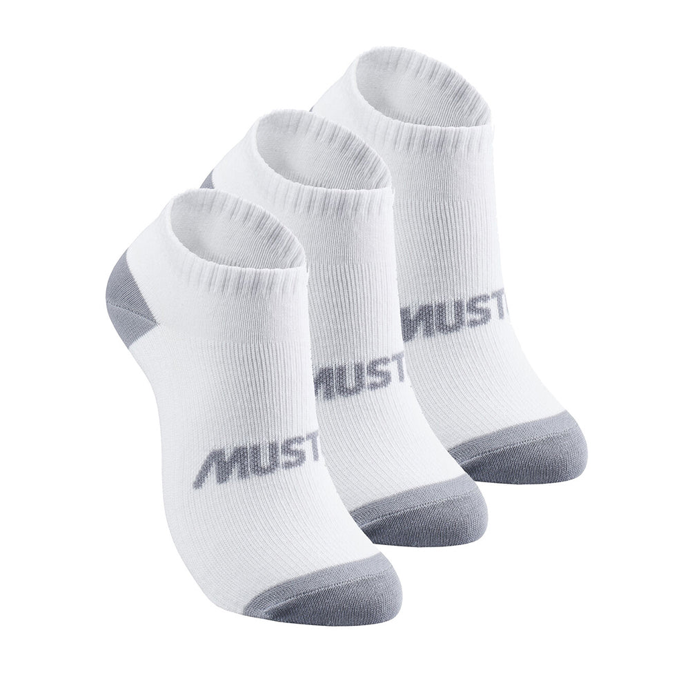 MUSTO ESS 3 PACK TRAINER SOCK