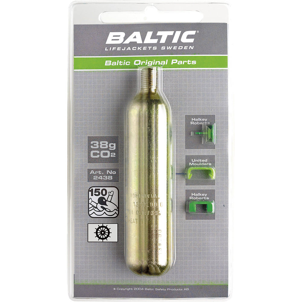 38 Gram 1/2 Inch Co2 Cylinders - Loose