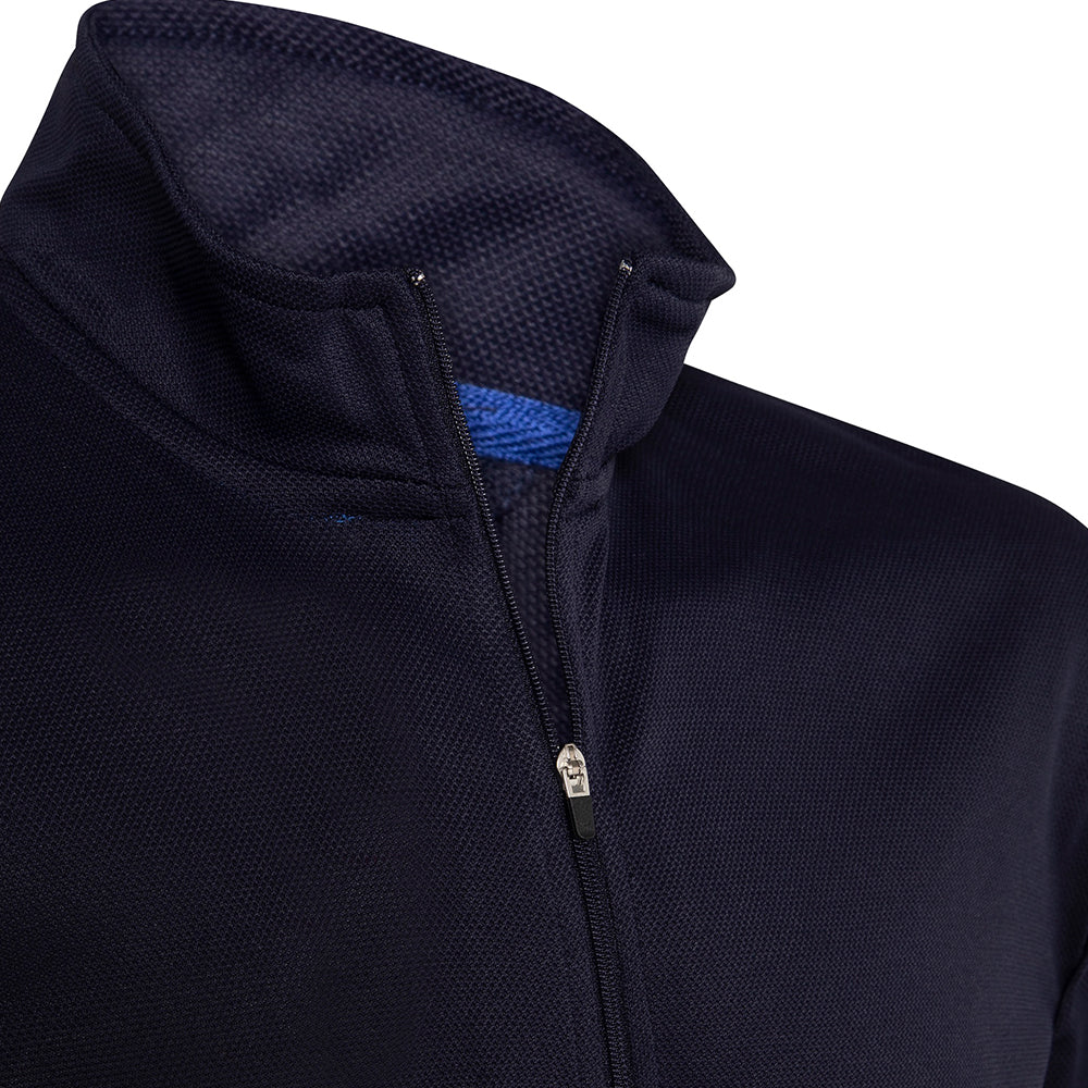 Burke Quick Dry Long Sleeve Zip Polo