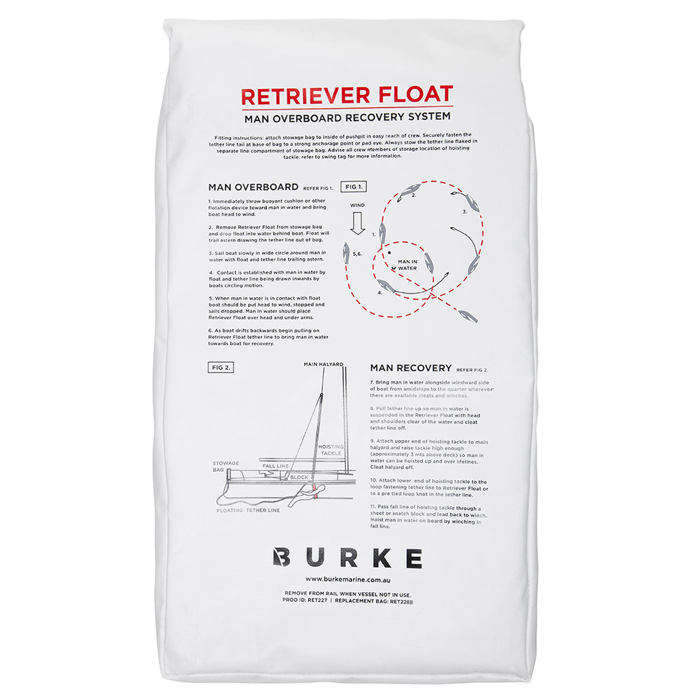 Burke Retriever Float Lifesling and Stowbag