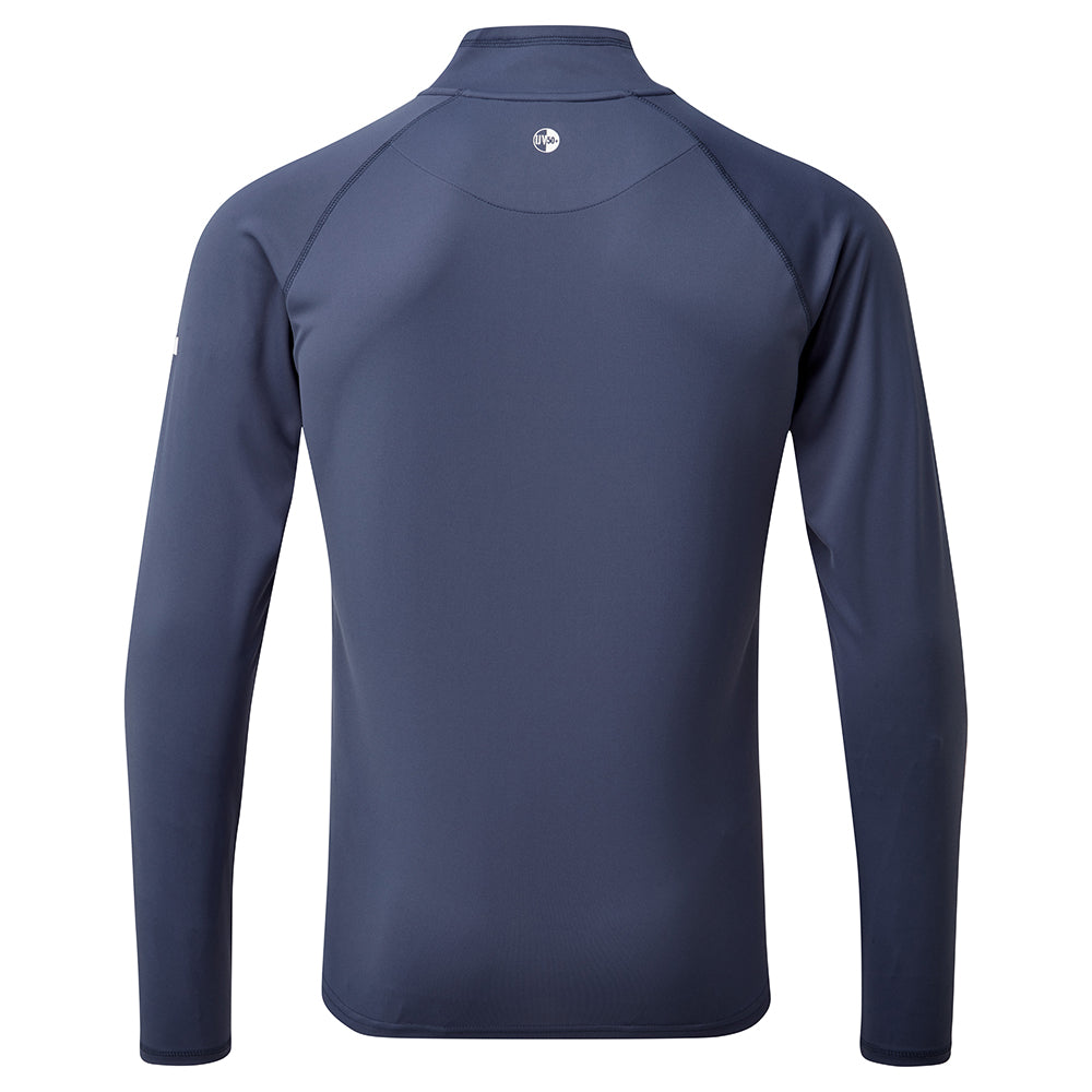 GILL Mens UV Tec Long Sleeve Zip Tee