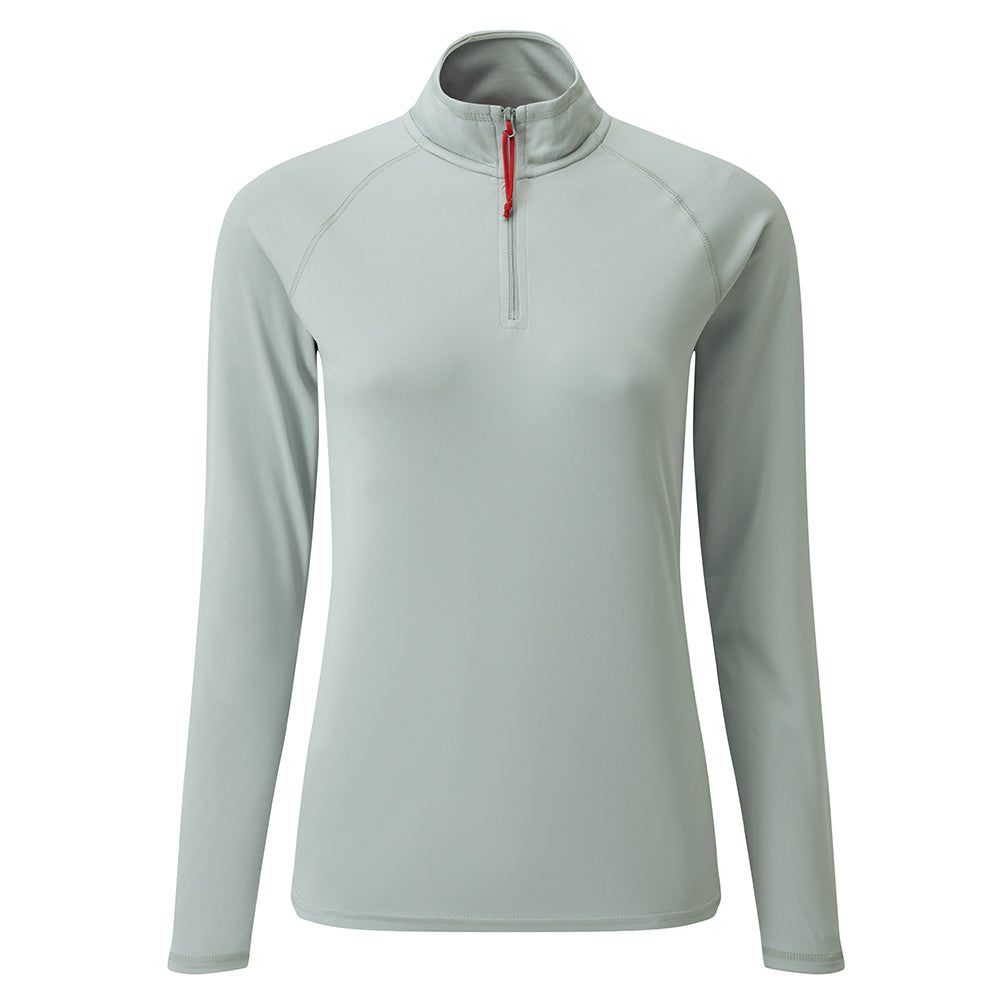 GILL Womens UV Tec Long Sleeve Zip Tee