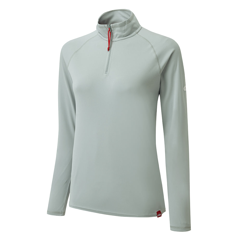 GILL Womens UV Tec Long Sleeve Zip Tee