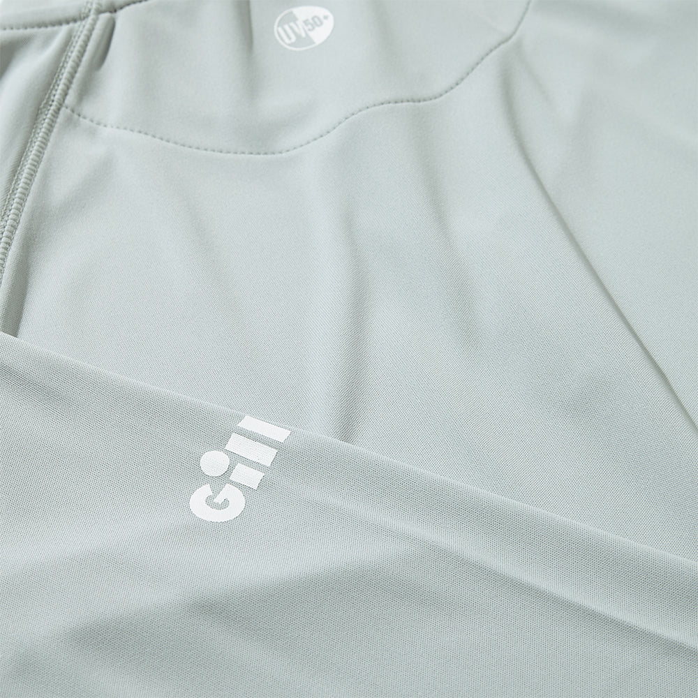 GILL Womens UV Tec Long Sleeve Zip Tee