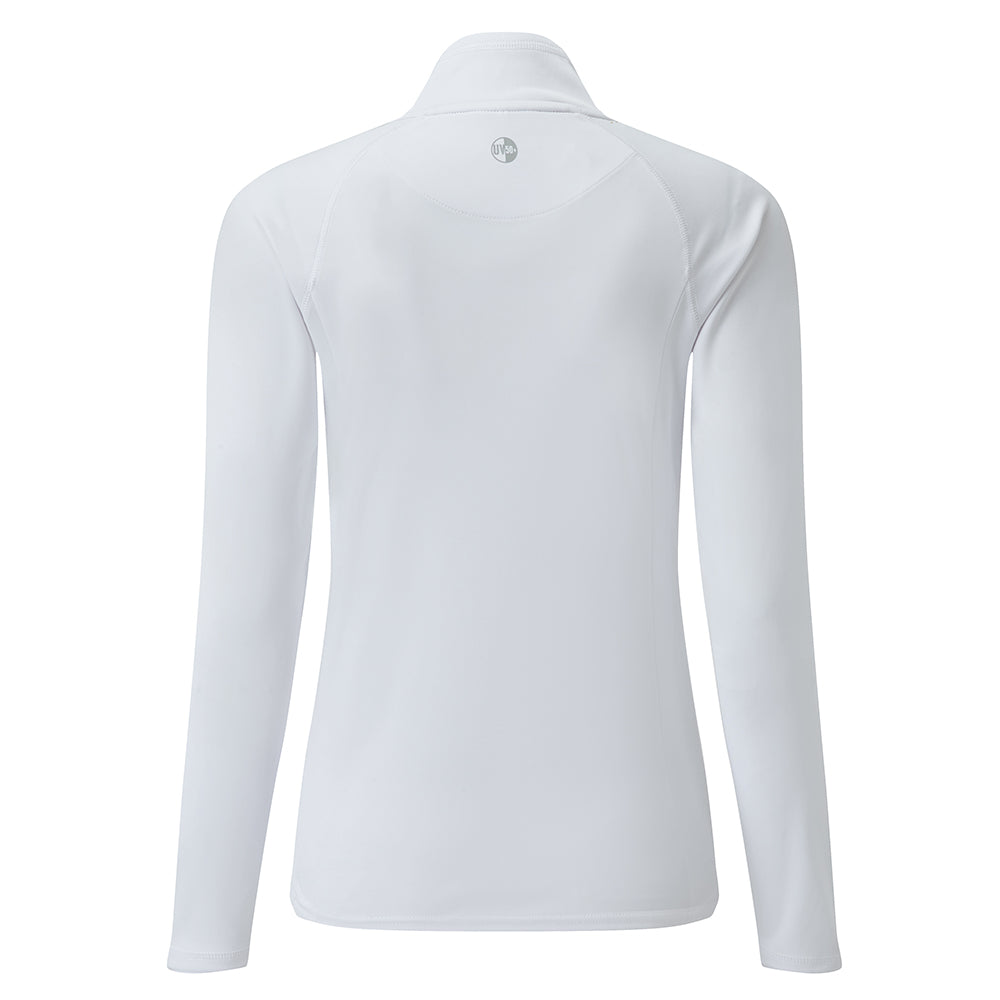 GILL Womens UV Tec Long Sleeve Zip Tee