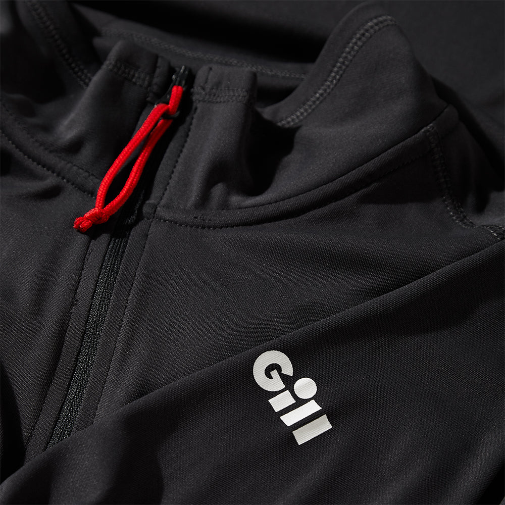 GILL Mens UV Tec Long Sleeve Zip Tee