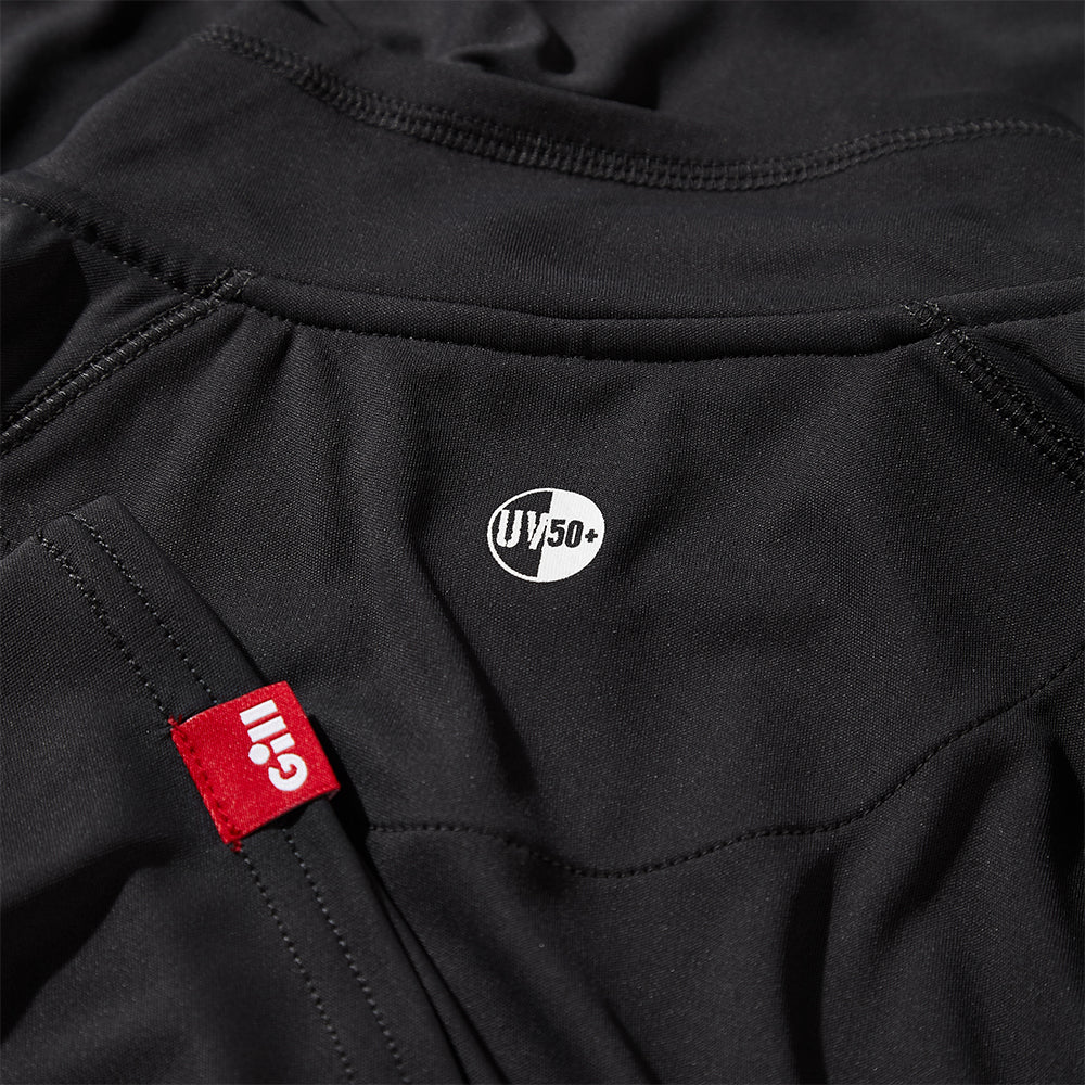 GILL Mens UV Tec Long Sleeve Zip Tee