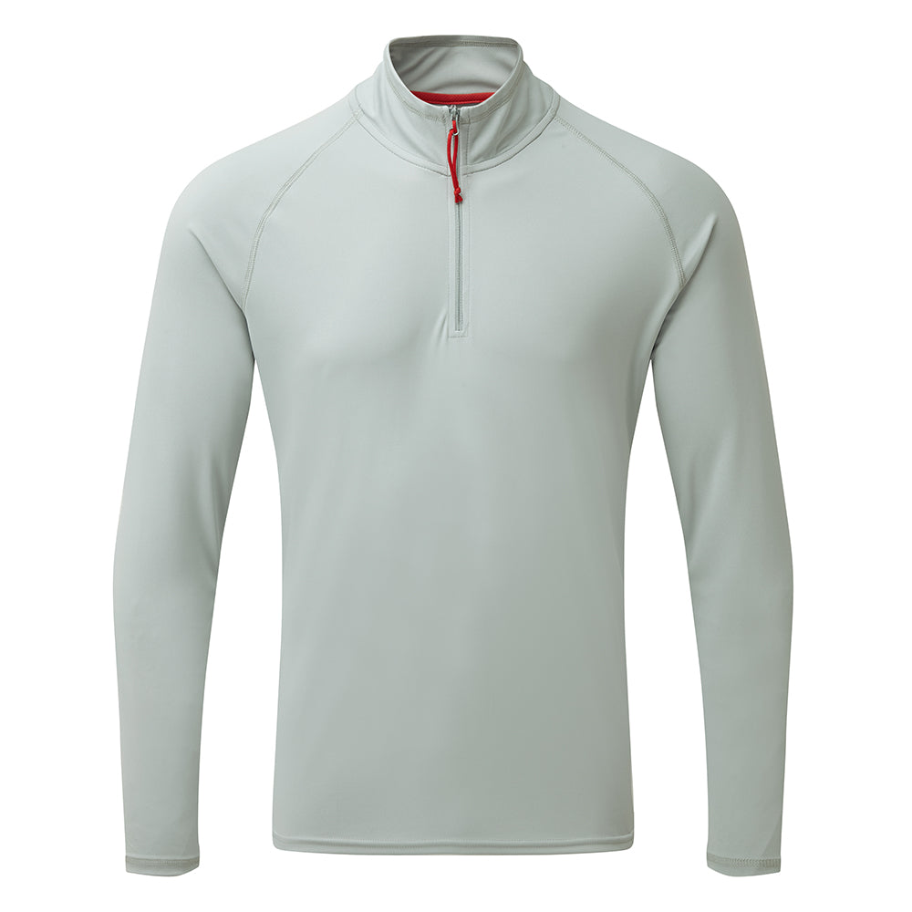 GILL Mens UV Tec Long Sleeve Zip Tee