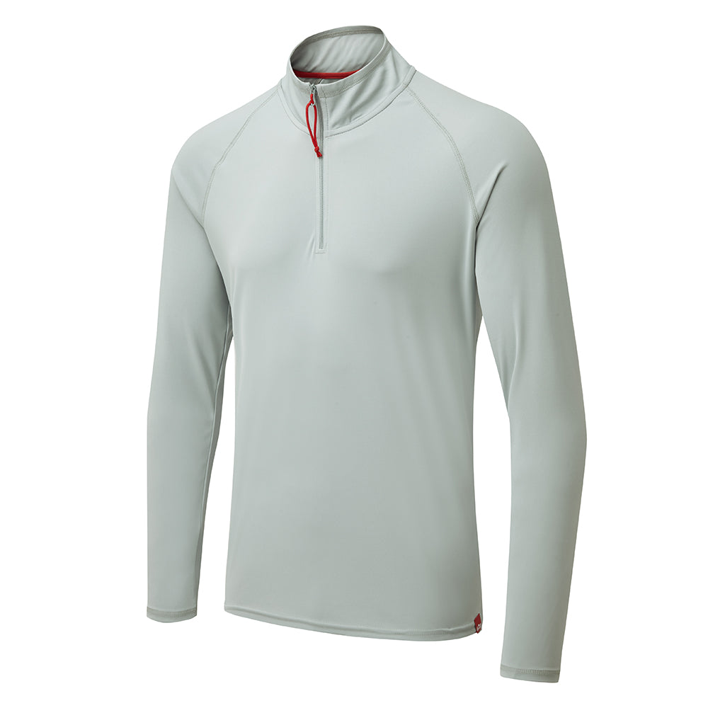 GILL Mens UV Tec Long Sleeve Zip Tee