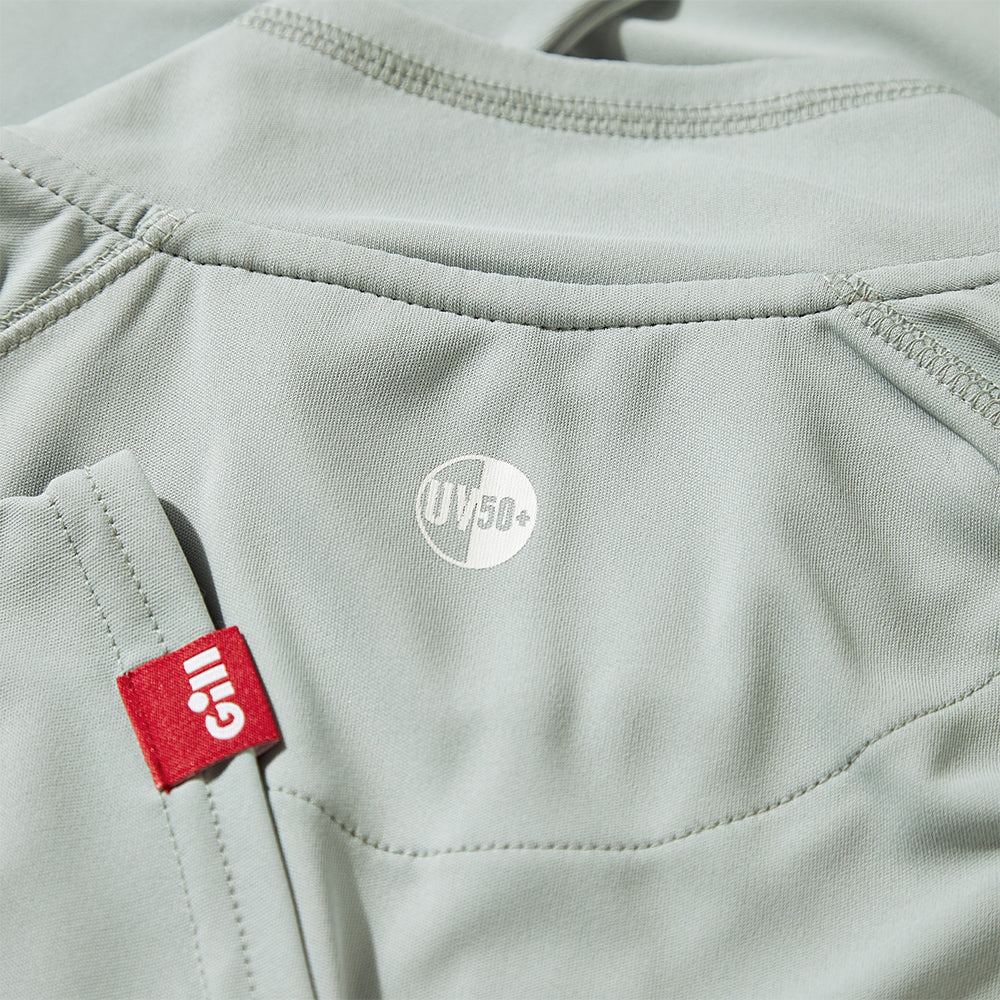 GILL Mens UV Tec Long Sleeve Zip Tee