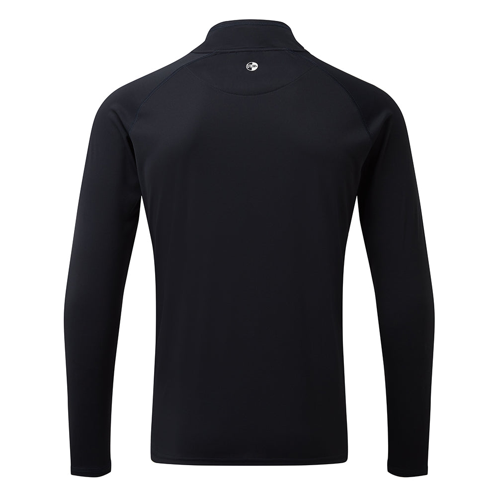 GILL Mens UV Tec Long Sleeve Zip Tee
