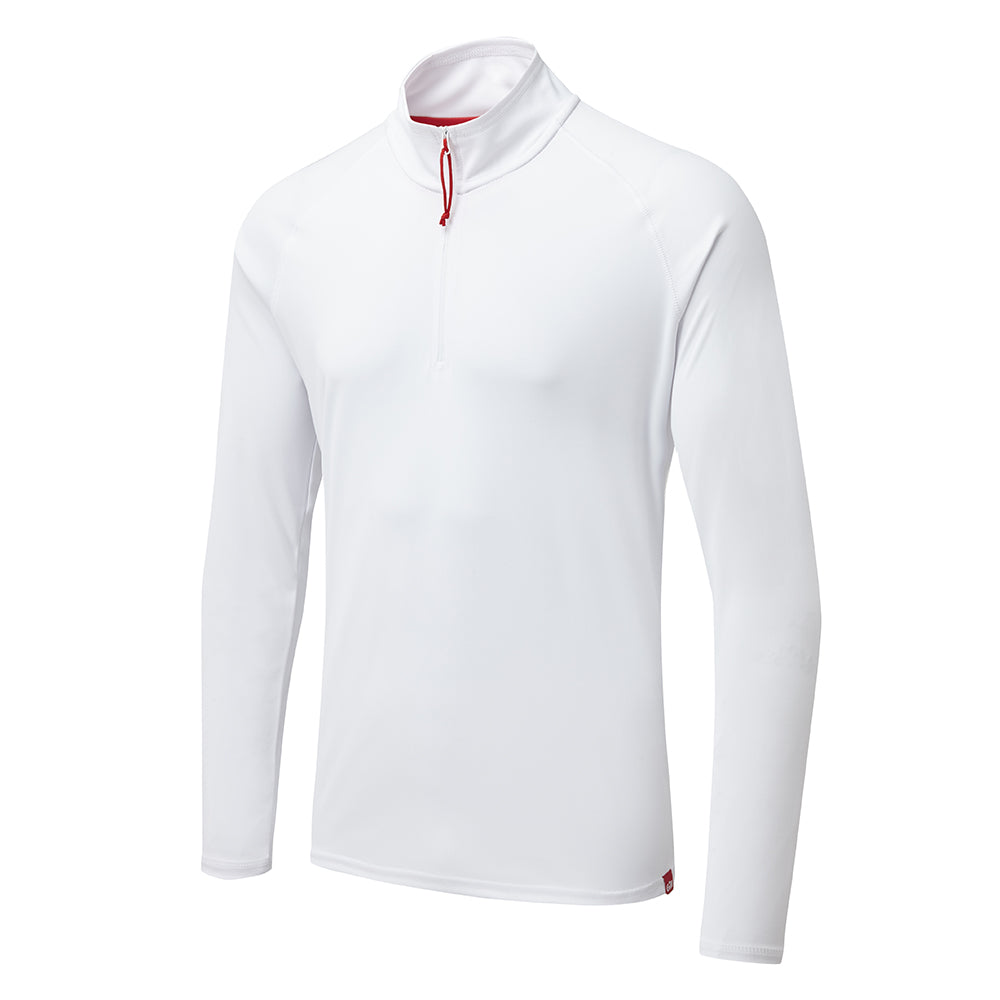 GILL Mens UV Tec Long Sleeve Zip Tee