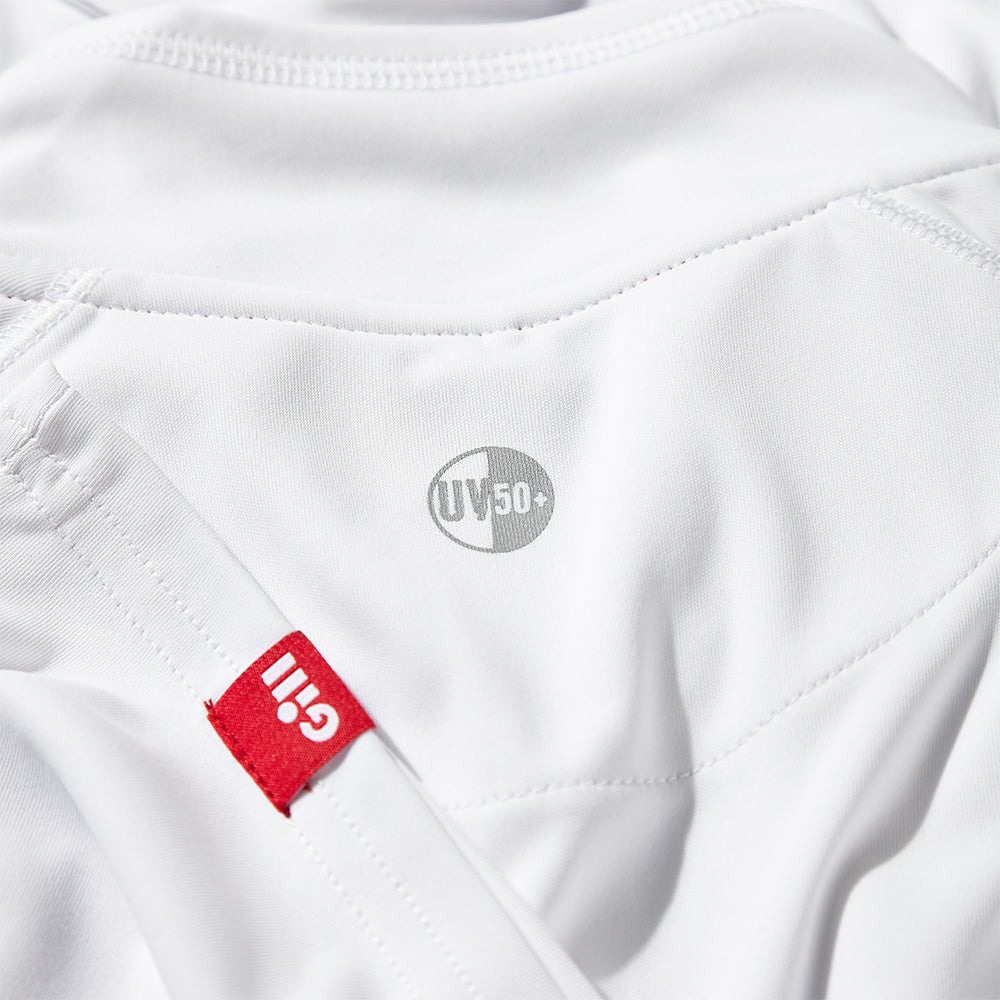 GILL Mens UV Tec Long Sleeve Zip Tee