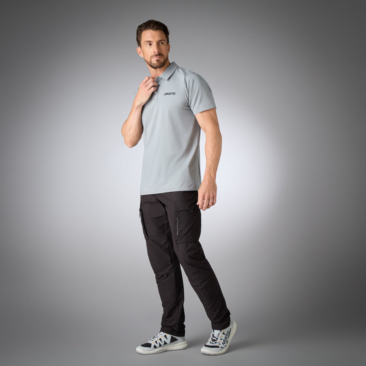 MUSTO LPX COOLING UV SS POLO