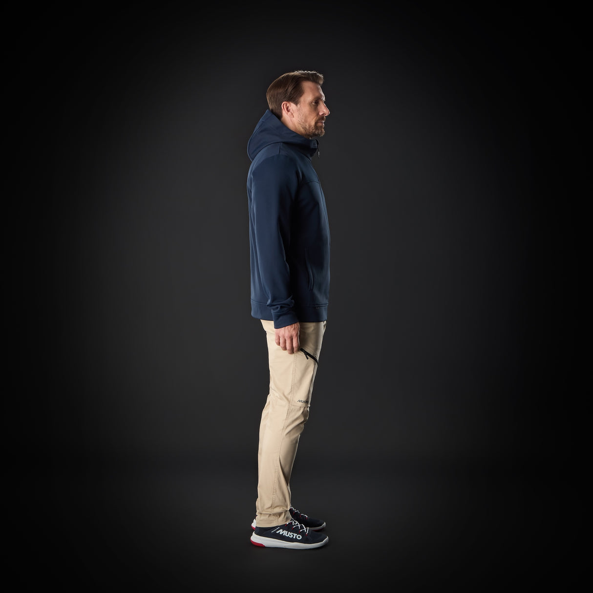 MUSTO EVO FULL ZIP HOODIE