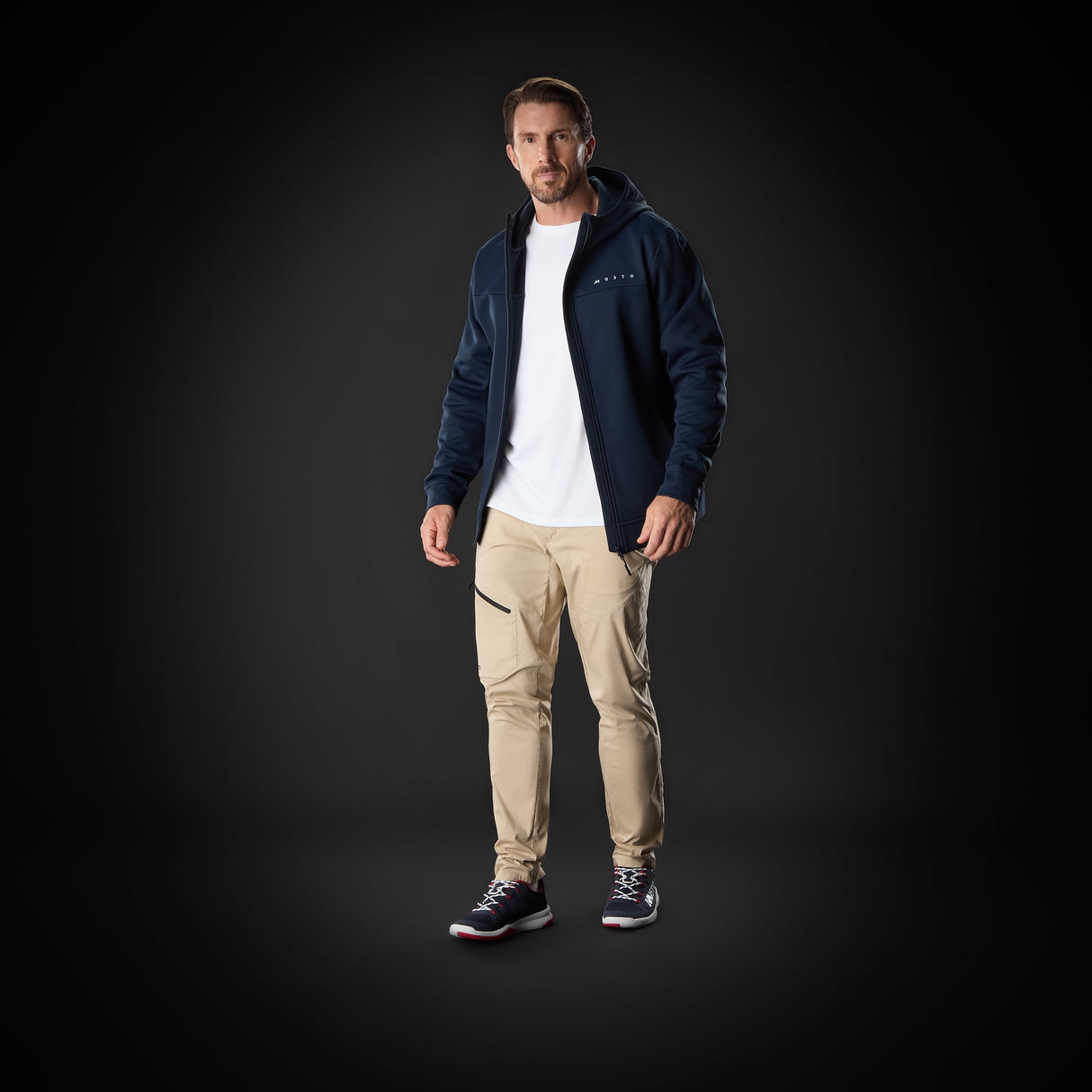 MUSTO EVO FULL ZIP HOODIE