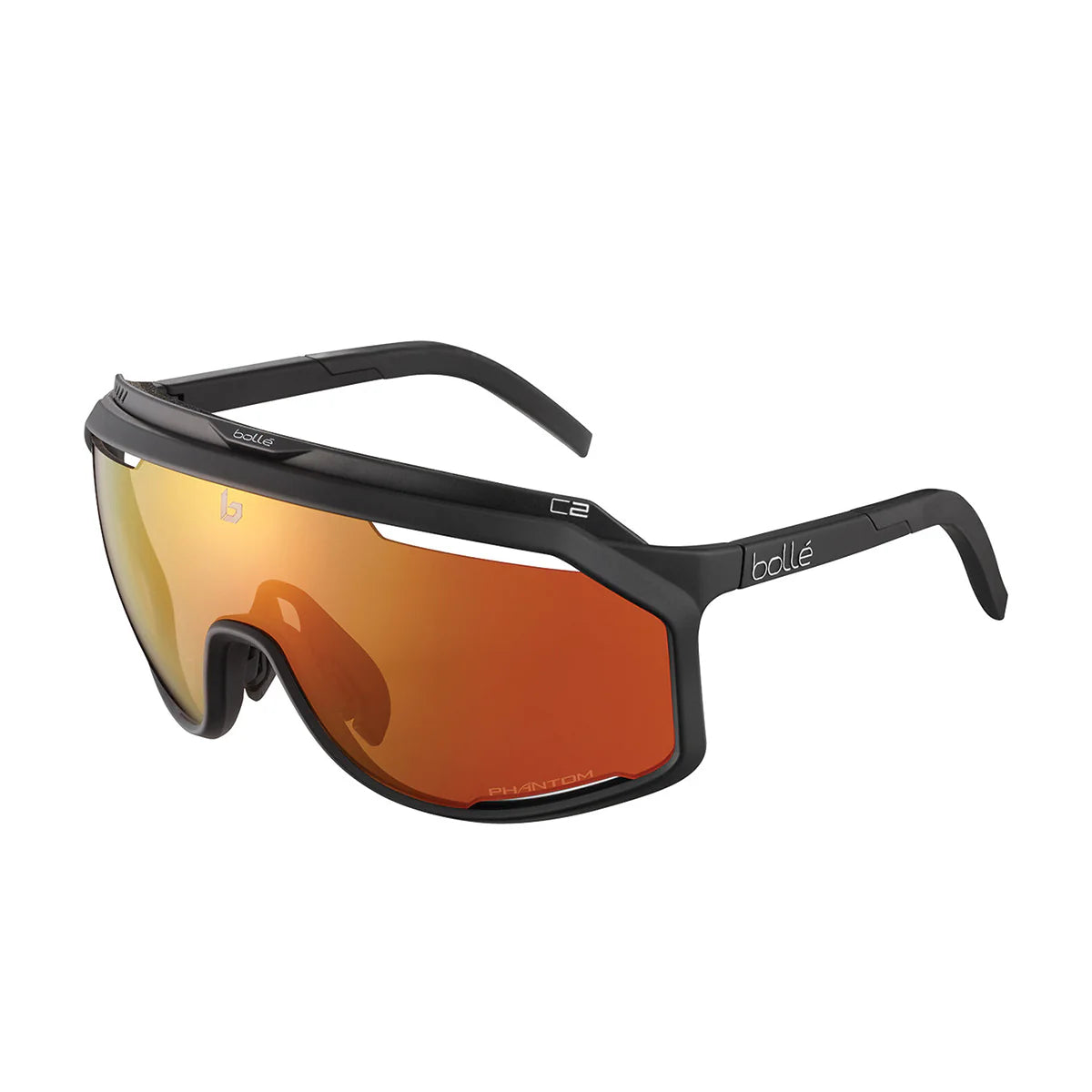 Bolle Chronoshield Black Matte - Phantom Brown Red Photochromic