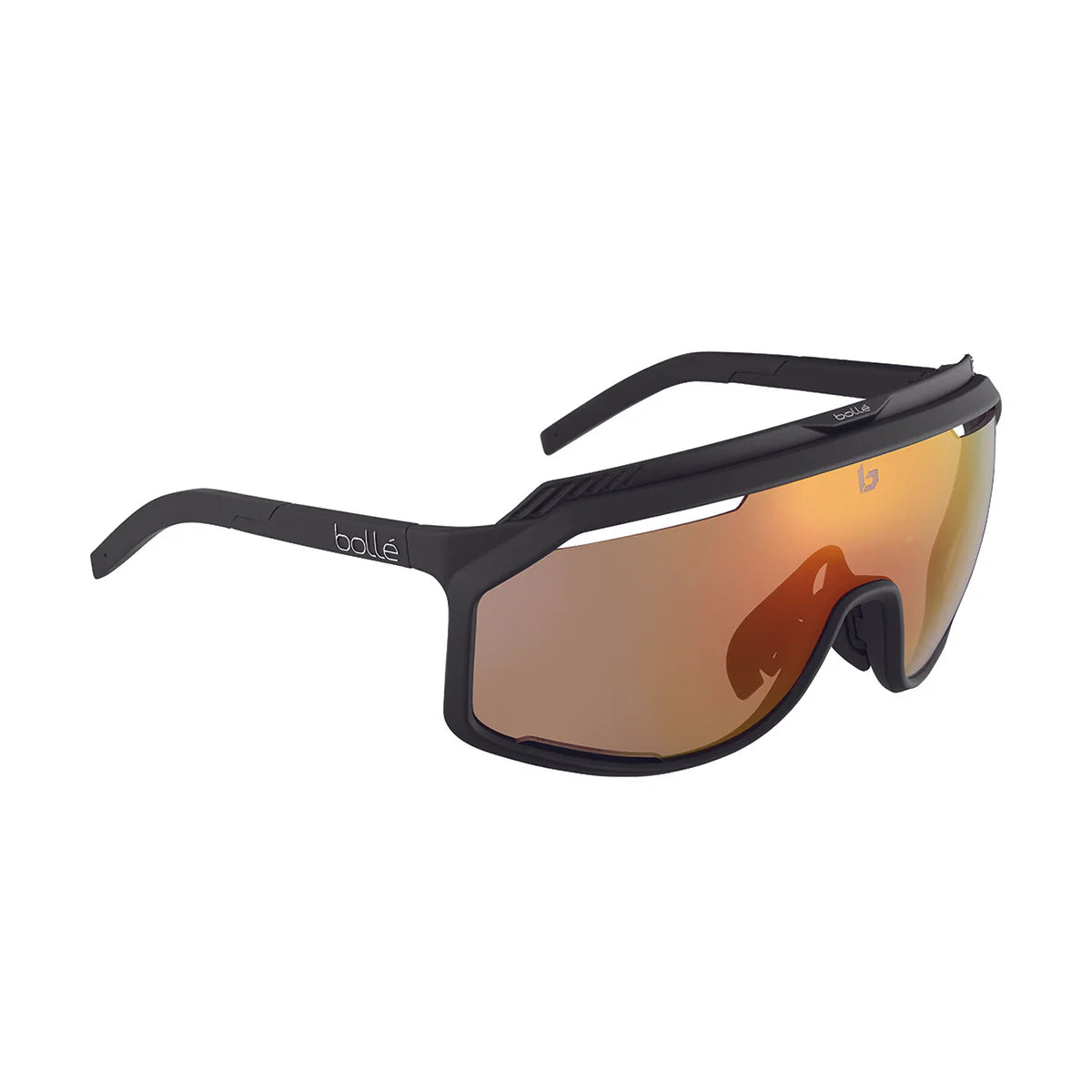 Bolle Chronoshield Black Matte - Phantom Brown Red Photochromic
