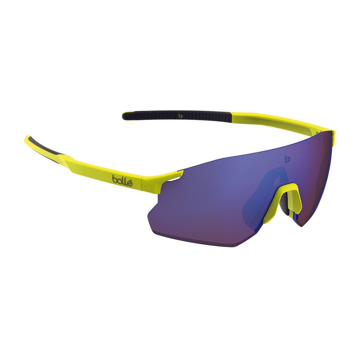 BOLLE ICARUS Acid Yellow Matte - Brown Blue