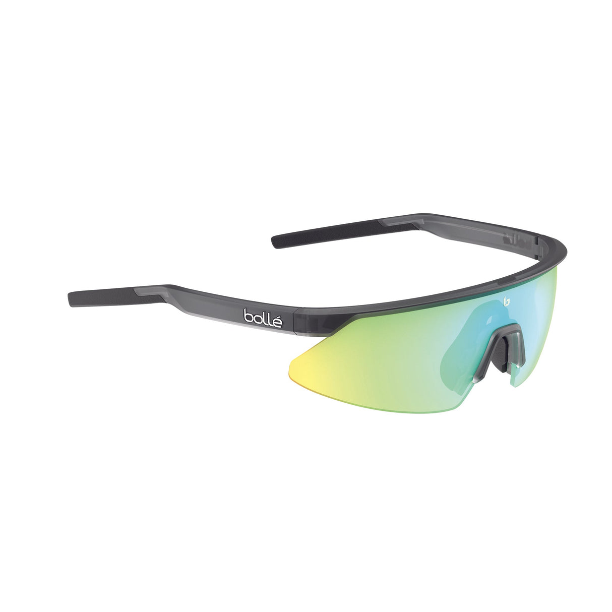 BOLLE MICRO EDGE Black Frost - Phantom Clear Green Photochromic