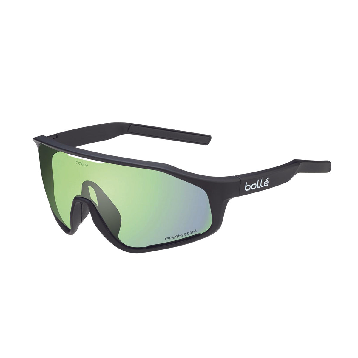 BOLLE SHIFTER Black Matte - Phantom Clear Green Photochromic
