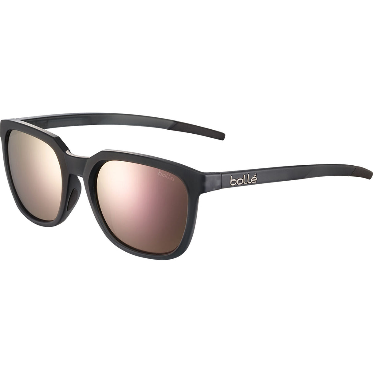 BOLLE TALENT Black Crystal Matte - Brown Pink Polarized