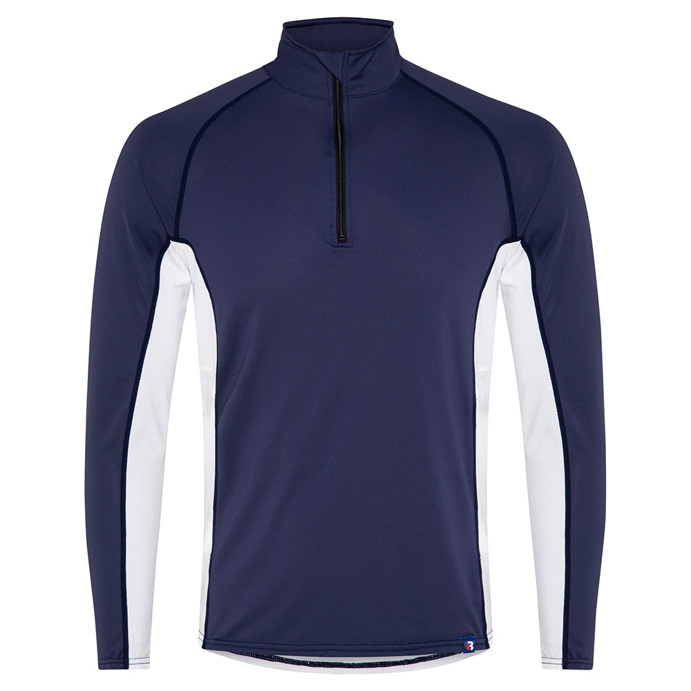 Burke Eden Zip Collar LS Sun Shirt