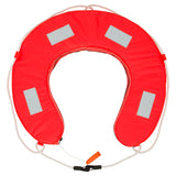Burke Horseshoe Lifebuoy - YA Orange