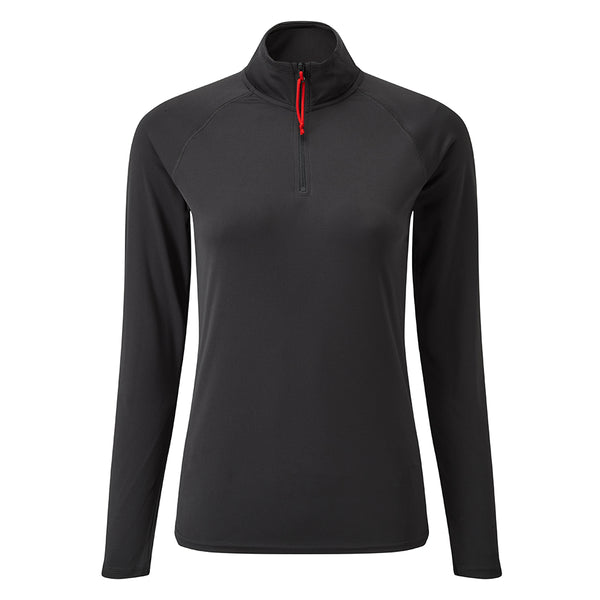 GILL Womens UV Tec Long Sleeve Zip Tee