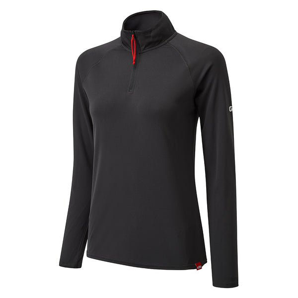 GILL Womens UV Tec Long Sleeve Zip Tee